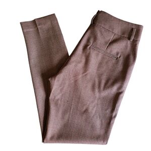 Judith & Charles wool blend houndstooth tapered leg pants size 2